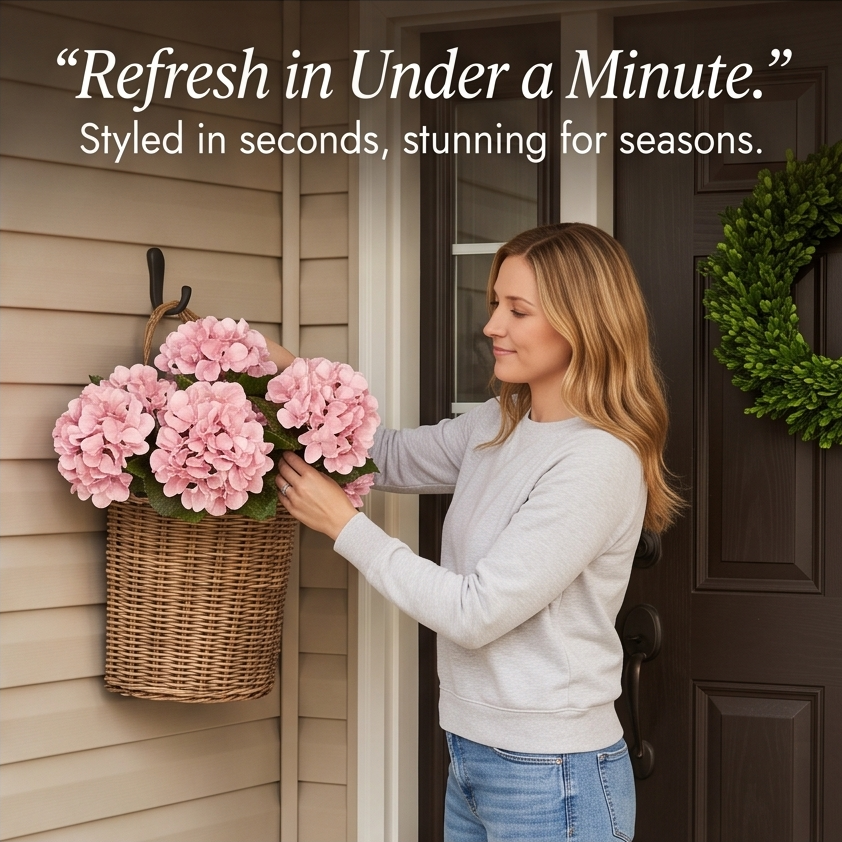 Bloomvera – Realistic Silk Hydrangea Bouquet