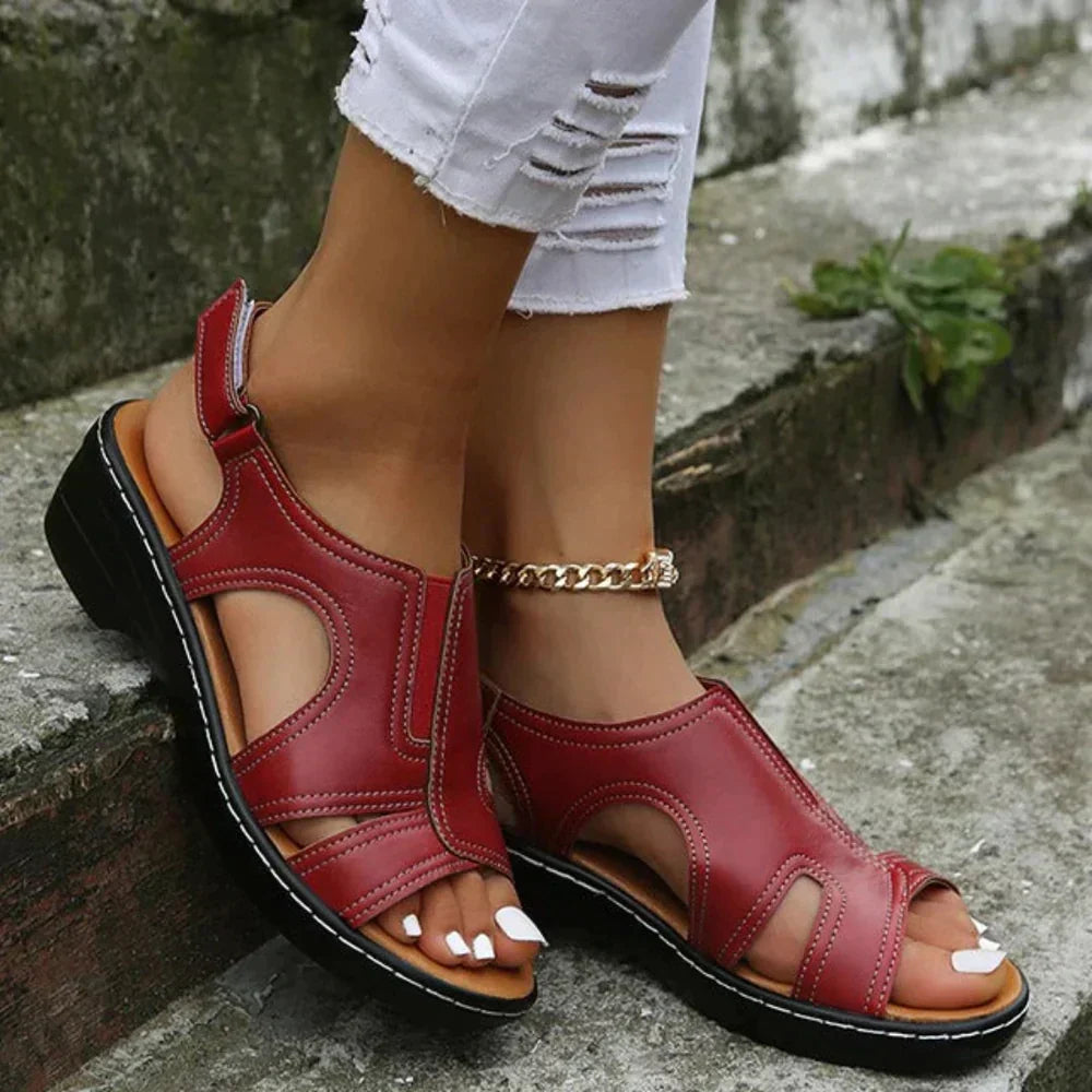 Nora - Fish Mouth Orthopedic Summer Sandals