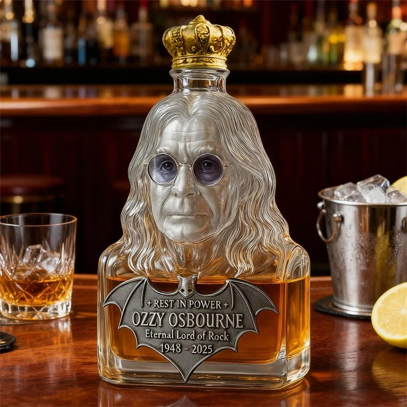 LiquorBottle™ | Ozzy Osbourne Limited Edition Tribute Decanter Liquor Bottle