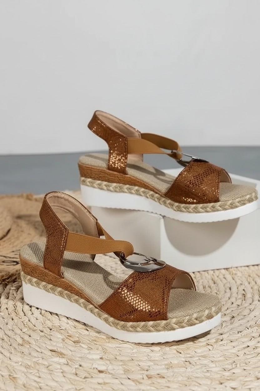 Capri | Elegant and Comfortable Platform Sandals