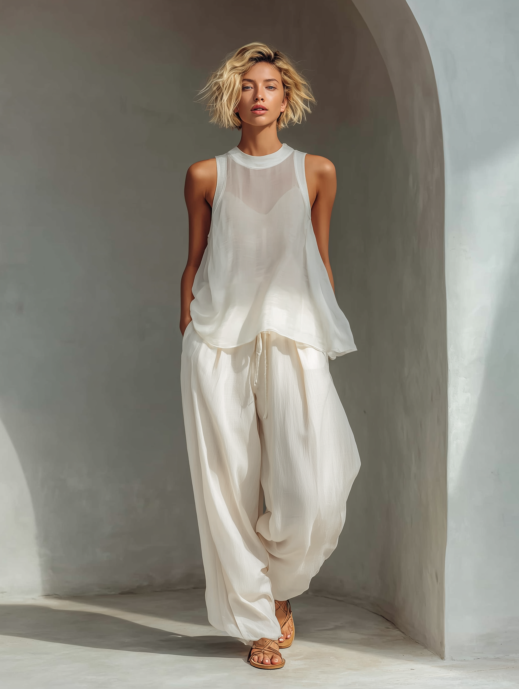 Kathleen | Airy Set with a Loose Blouse