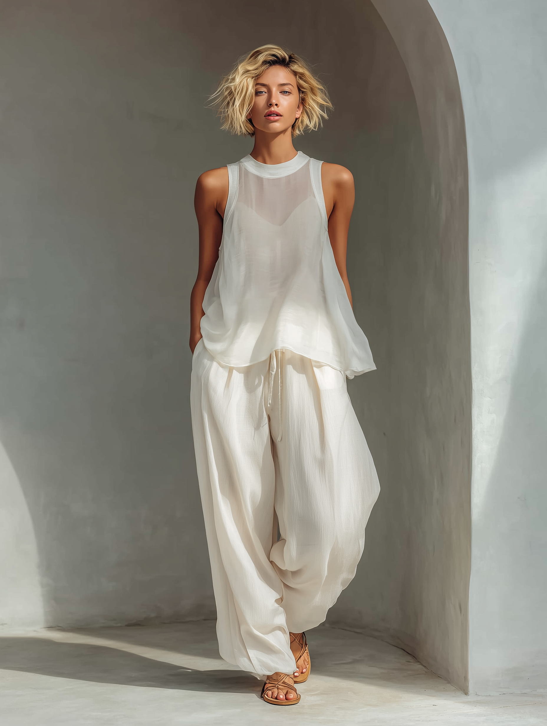 Kathleen | Airy Set with a Loose Blouse