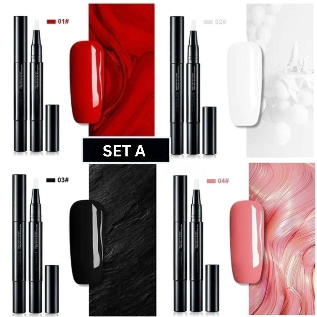 PolishPen – Create shiny and stunning nails safely (set of 4)