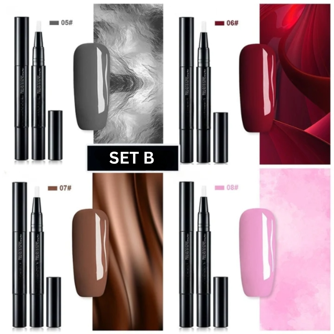 PolishPen – Create shiny and stunning nails safely (set of 4)
