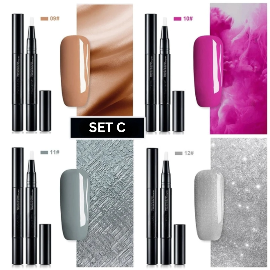 PolishPen – Create shiny and stunning nails safely (set of 4)