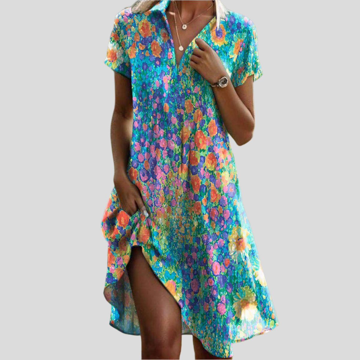 Liora | Boho Summer Dress with Romantic Details