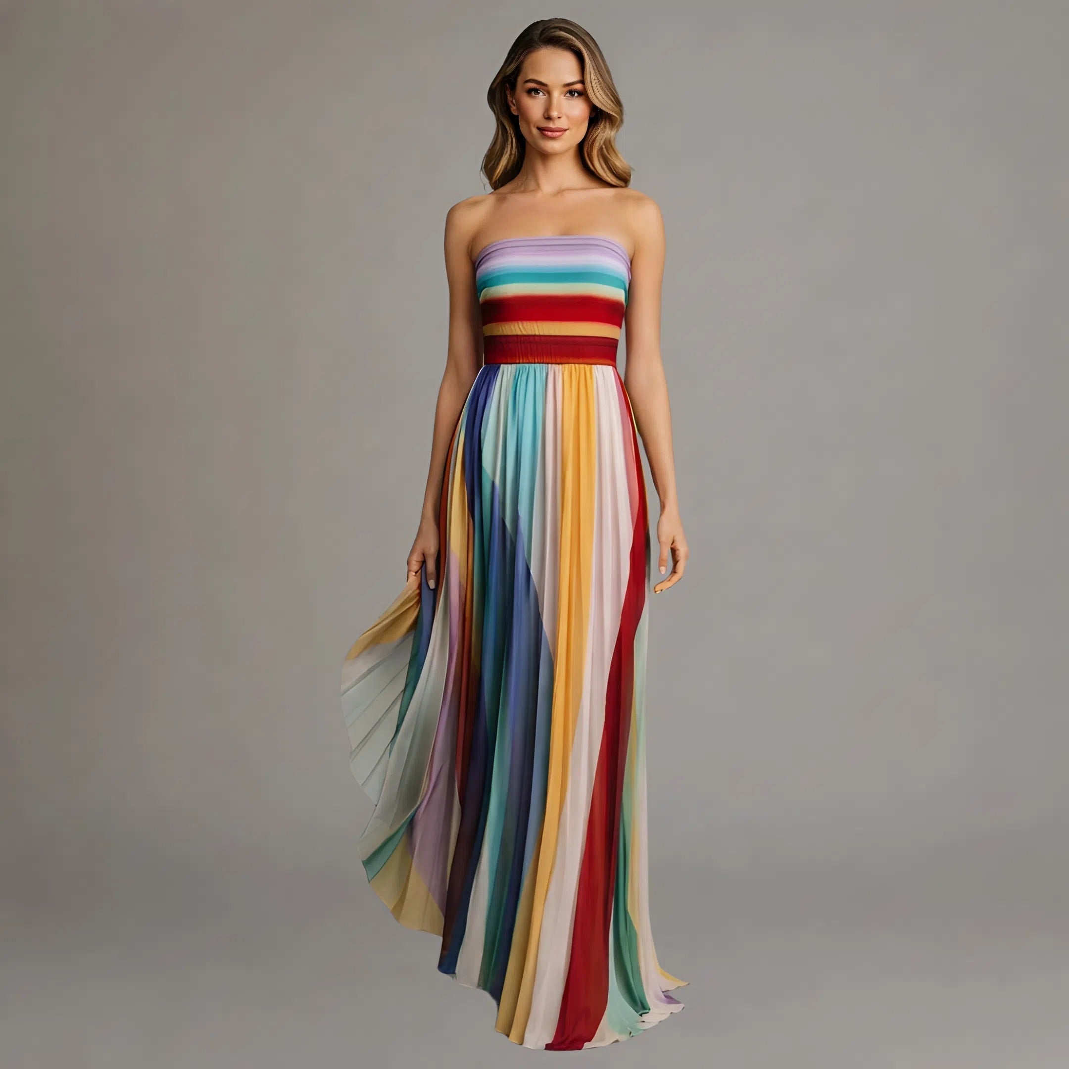 Giulia™ | Casual Colorfull Long Dress
