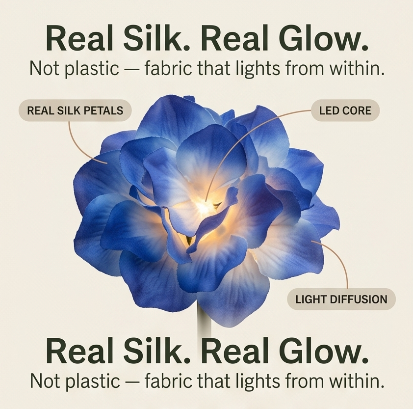 Lumelle – Solar Hydrangea Garden Lights (2-Pack)