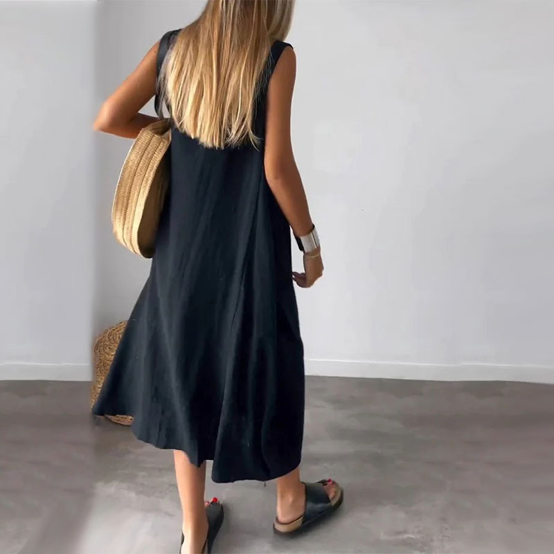 Esme - Sleeveless  Midi Dress