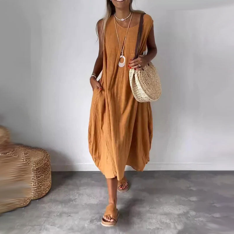 Esme - Sleeveless  Midi Dress