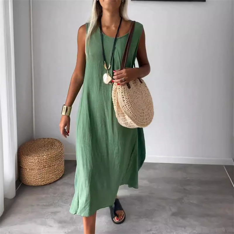 Esme - Sleeveless  Midi Dress