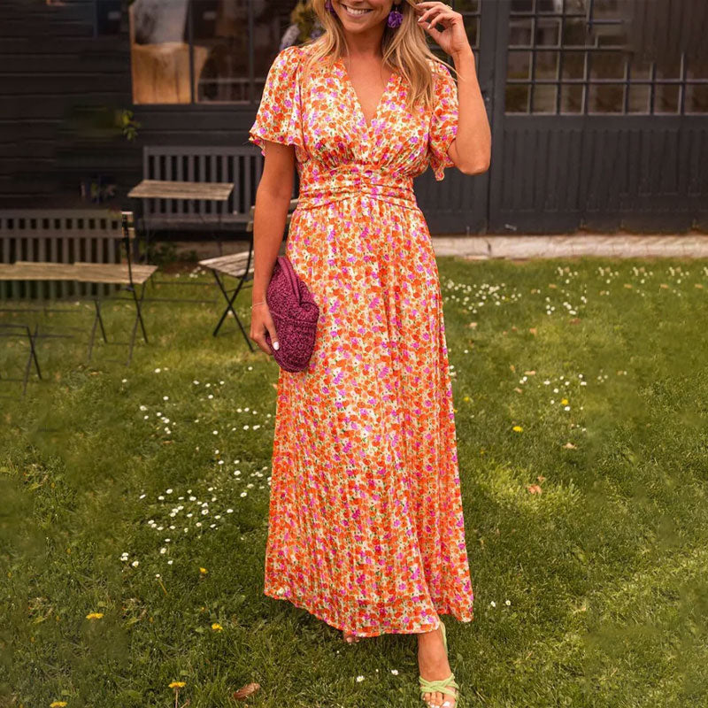 Elsie™ Classic V-Neck Dress