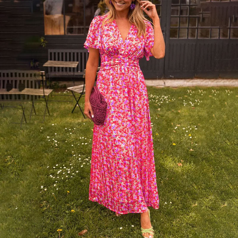 Elsie™ Classic V-Neck Dress