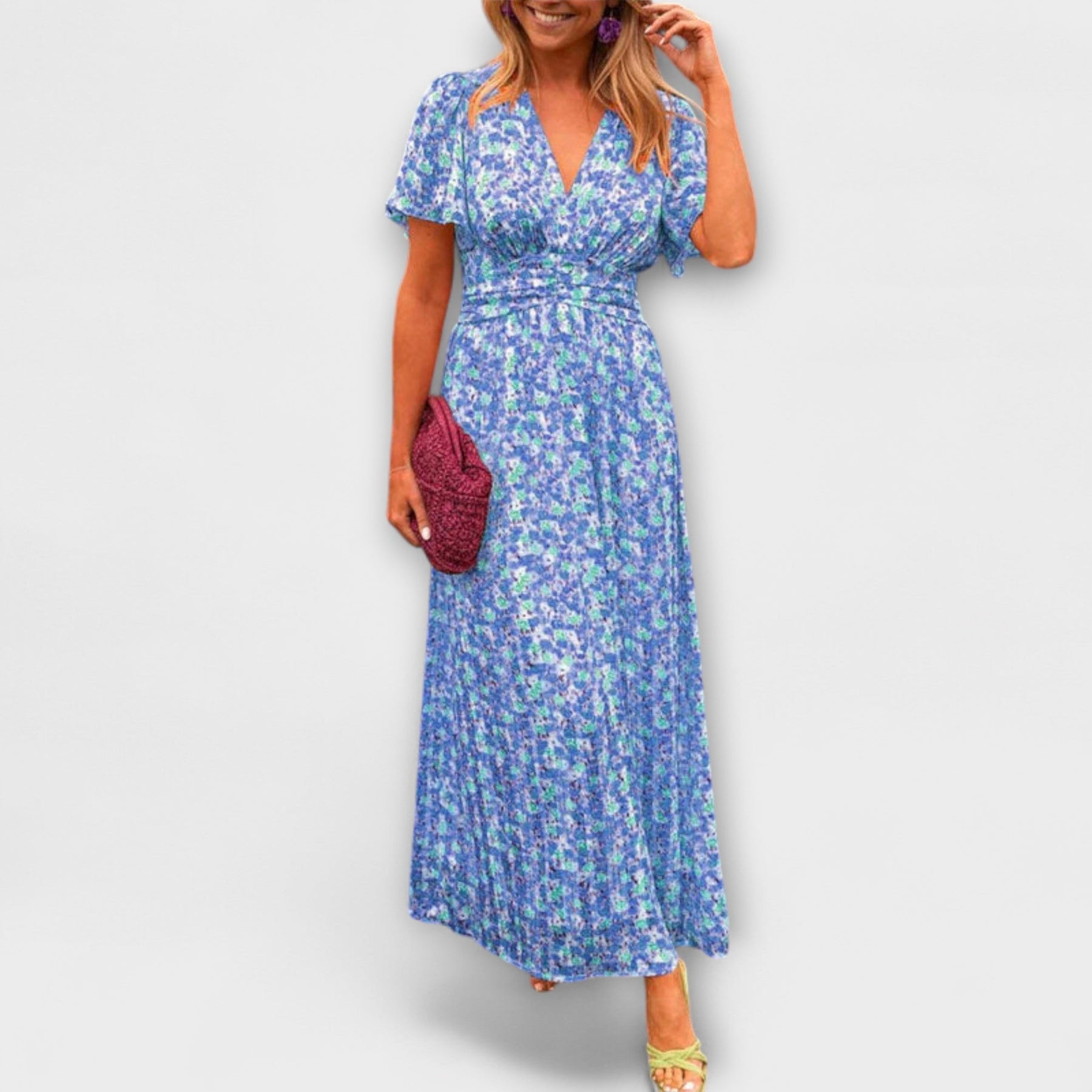 Erin™ Classic V-Neck Dress