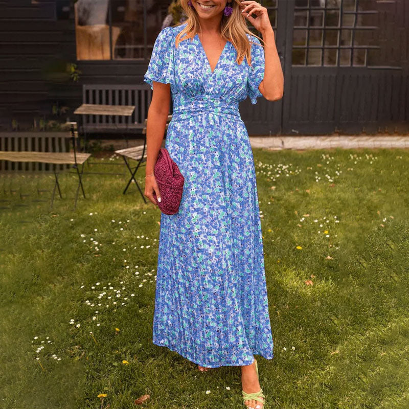 Elsie™ Classic V-Neck Dress