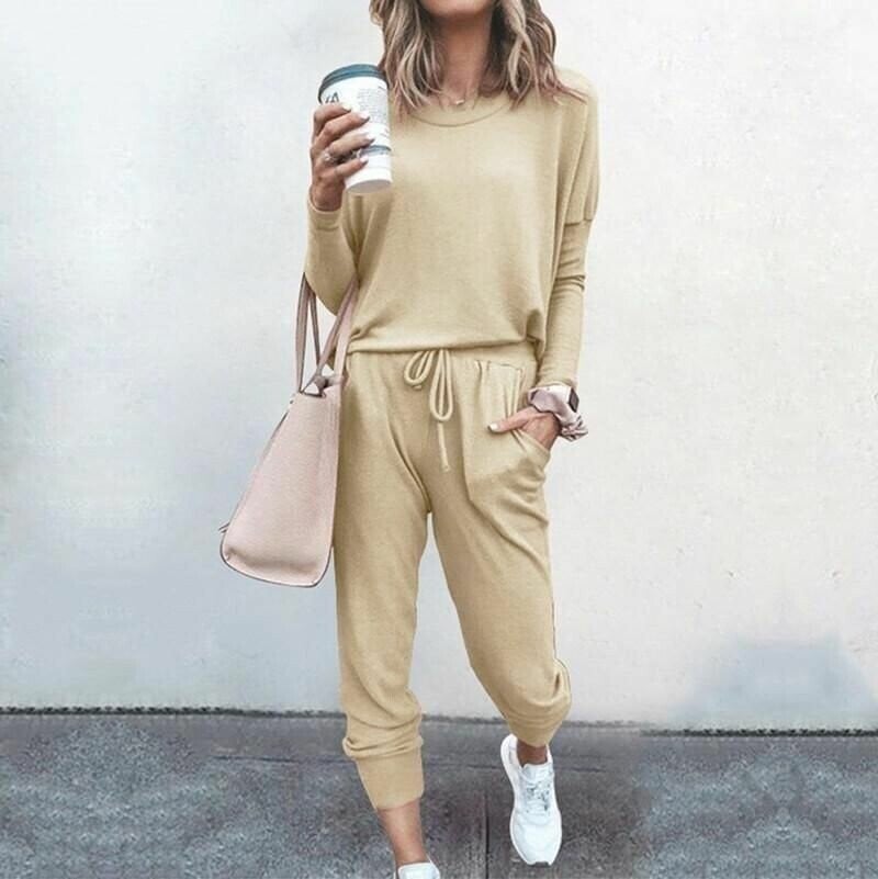 MADISON – RELAXED CHIC TWO-PIECE LOUNGE SET