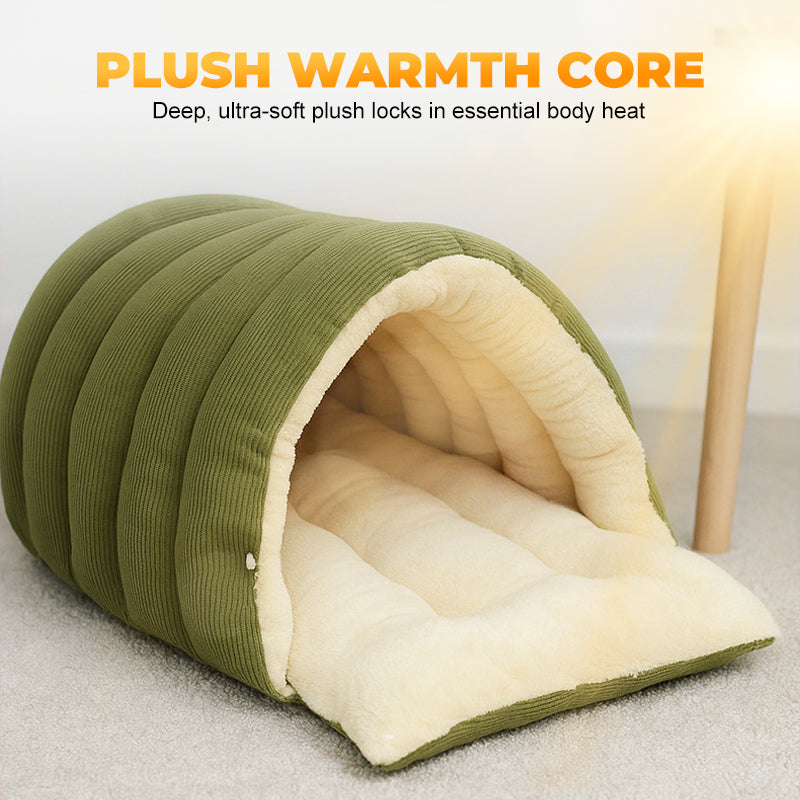Cavina - Plush Pet Cave Bed