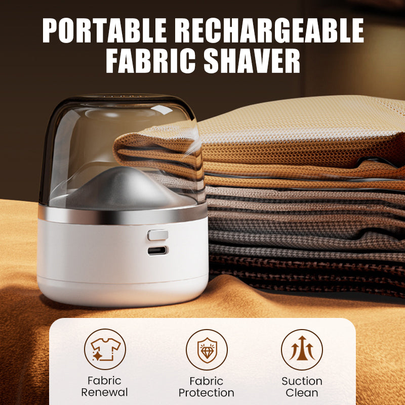 Fuzzaway — Rechargeable Fabric Shaver with LED Display