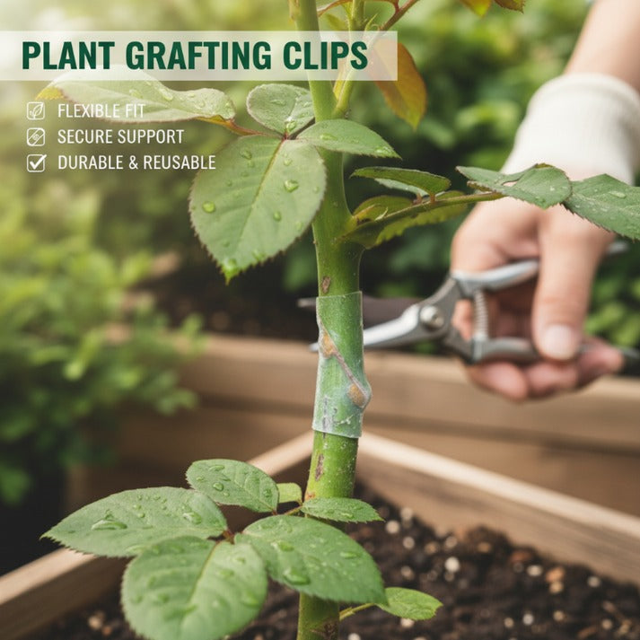 Graftex – Silicone Grafting Sleeves for Fruit Trees (50 Pcs)
