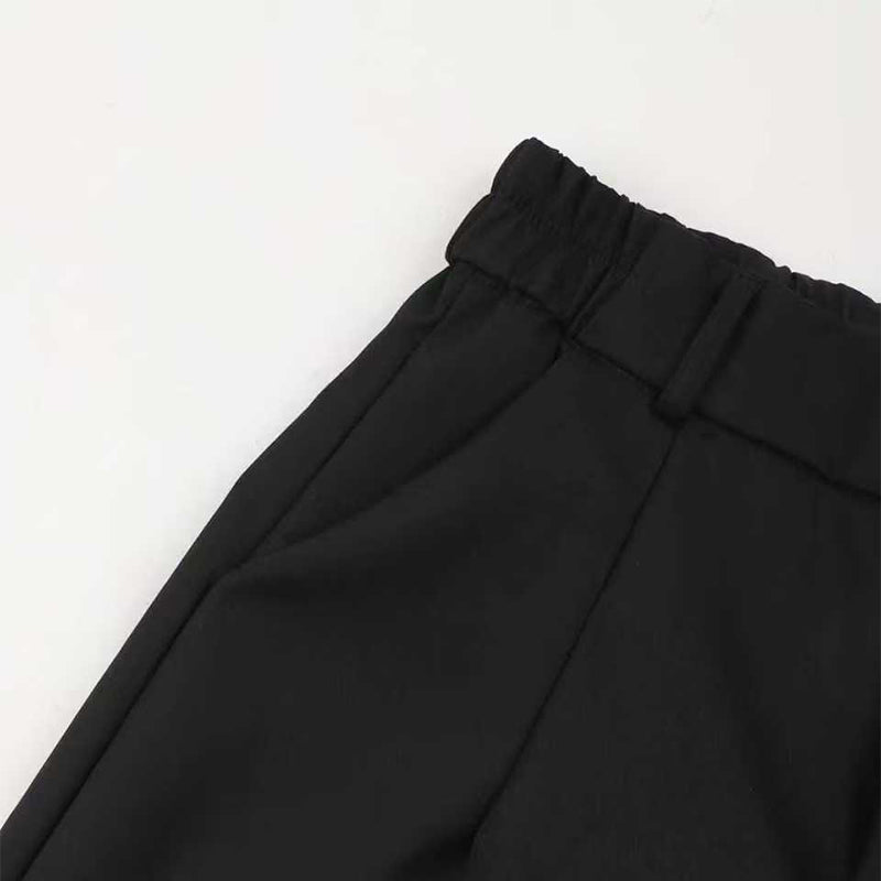 Danaro™ | High-Waisted, Straight-Leg Trousers