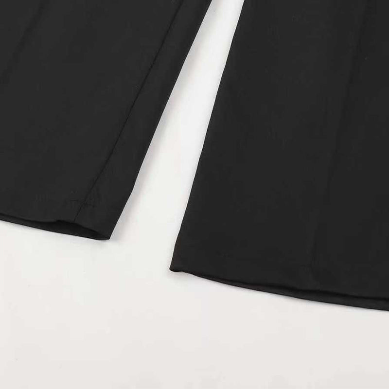 Danaro™ | High-Waisted, Straight-Leg Trousers