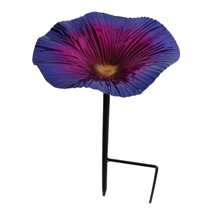 Floressa – Hand Painted Flower Bird Feeder Stake