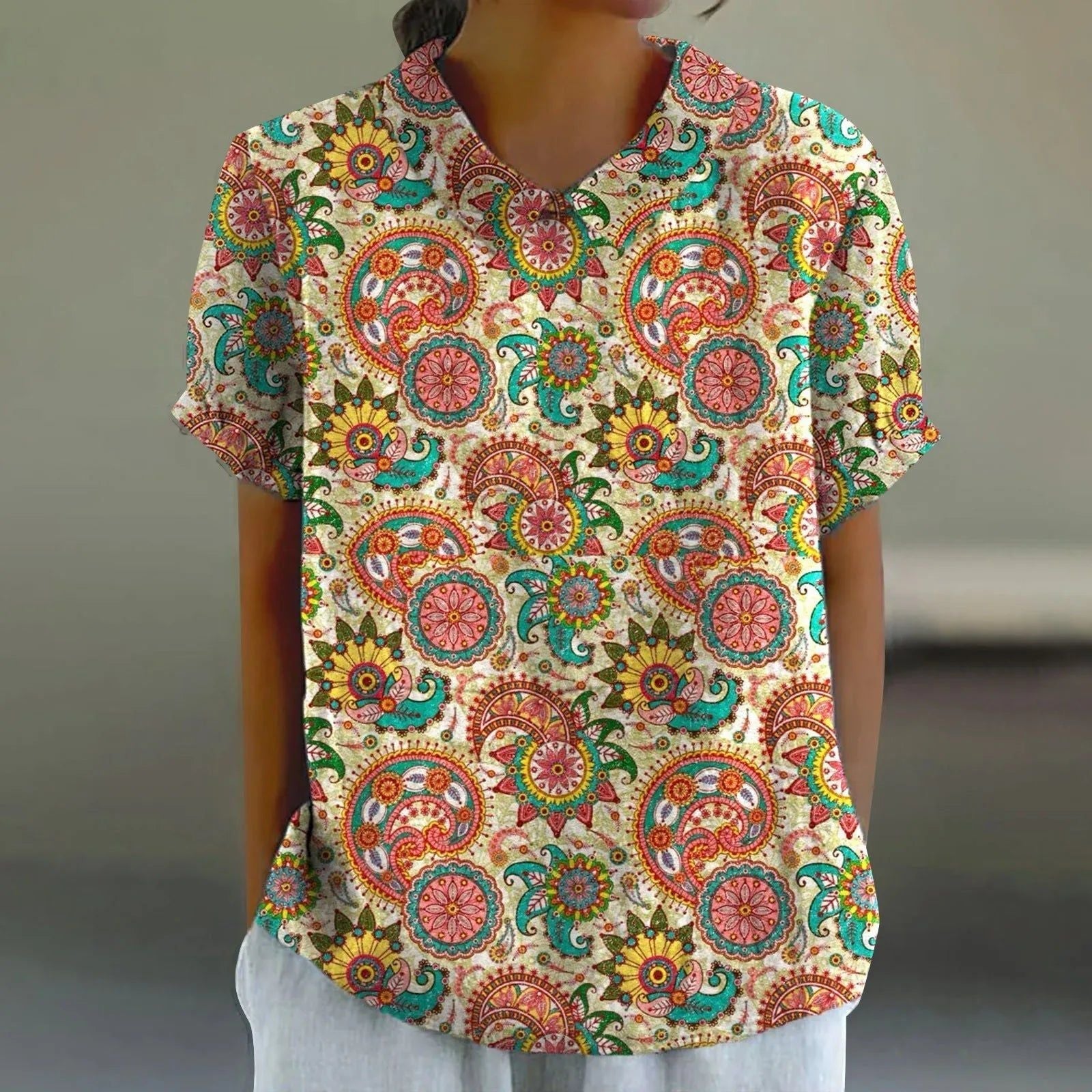 Zara | Women's Paisley Print Blouse