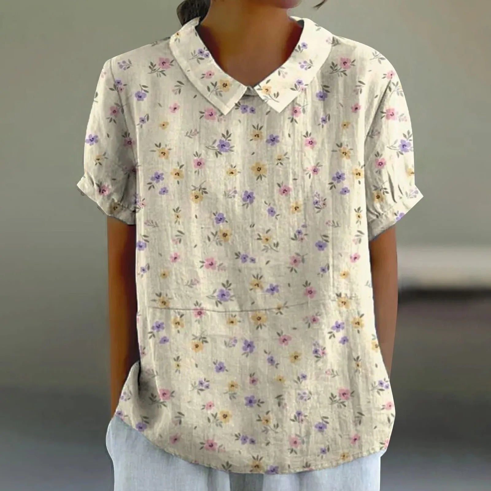 Faye | Women's Ditsy Wildflower Print Blouse