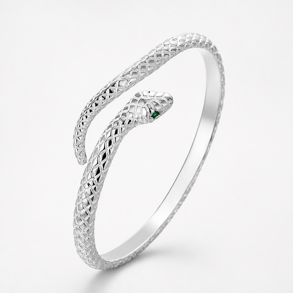 Coilhart – Open Coil Serpent Wrap Bangle