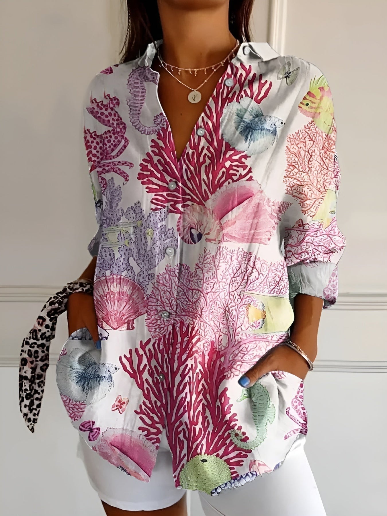 Ysara | Casual Printed Blouse