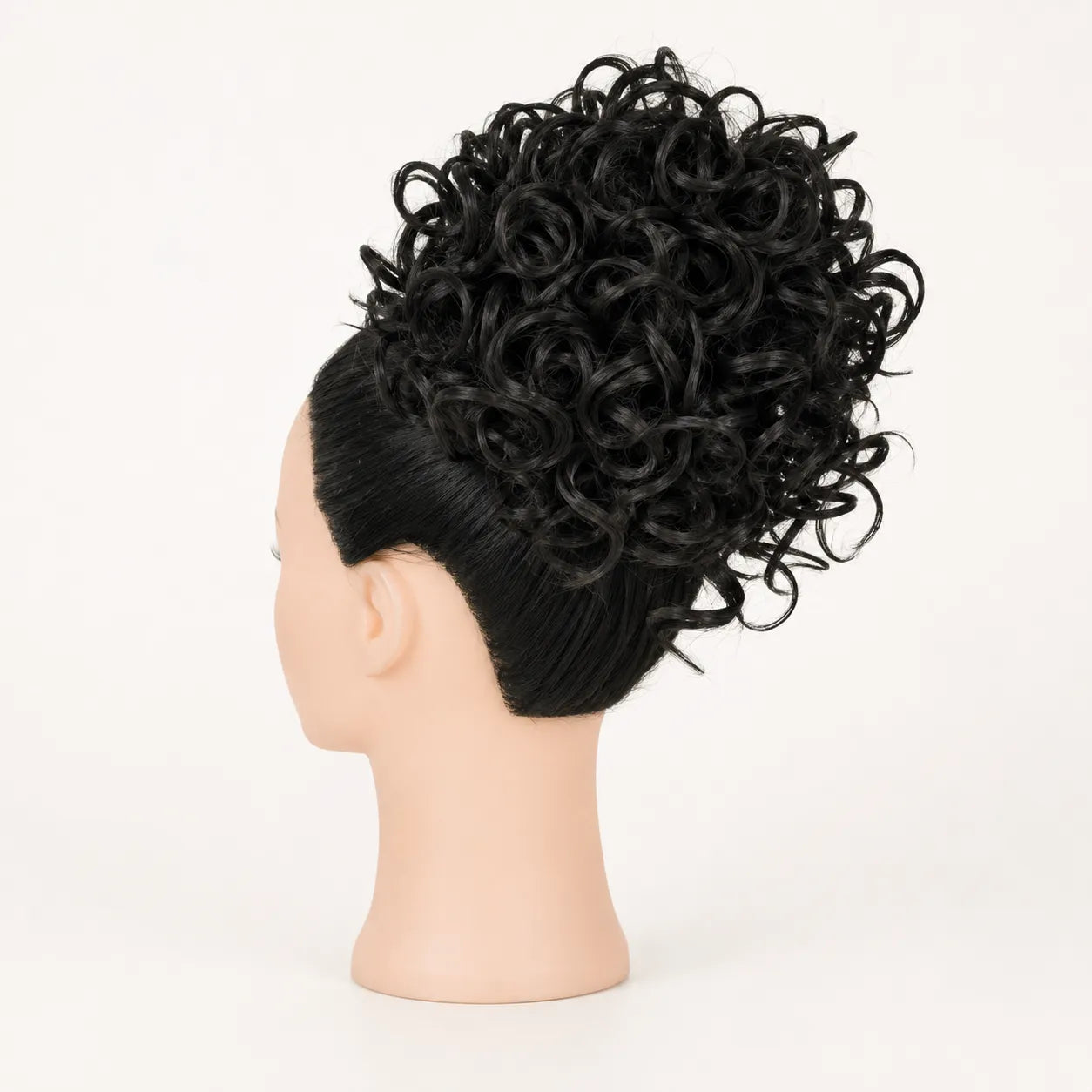Curlova – Curly Drawstring Bun Hair Extension