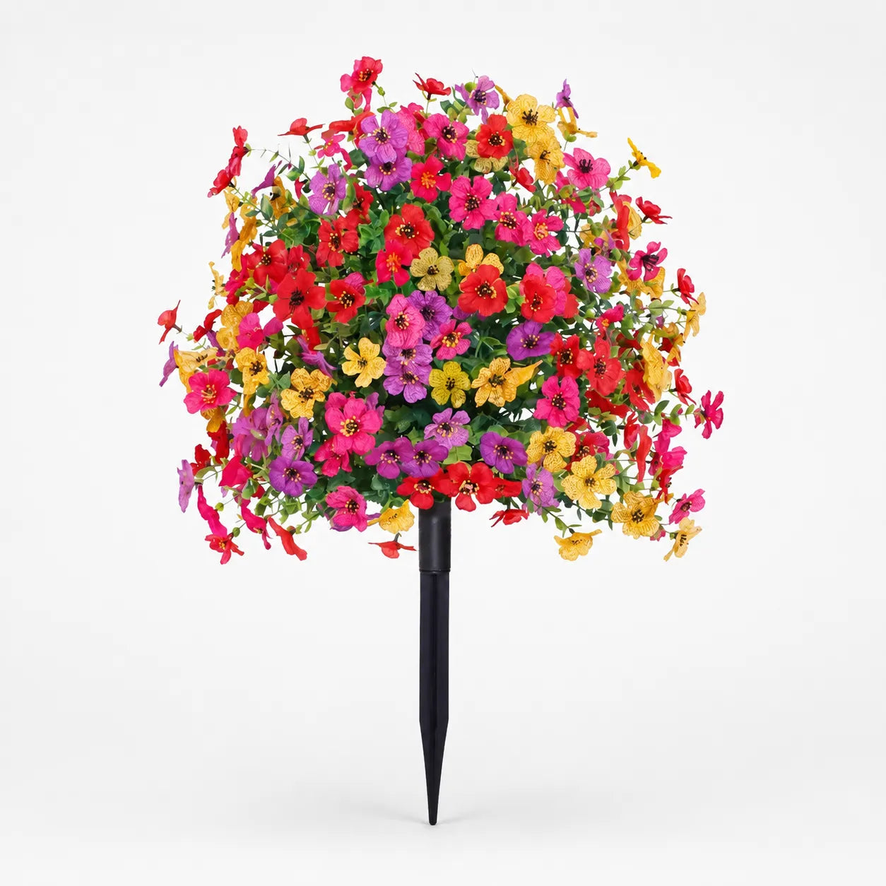 Blomora – Artificial Flower Stake Bouquet for Garden & Porch
