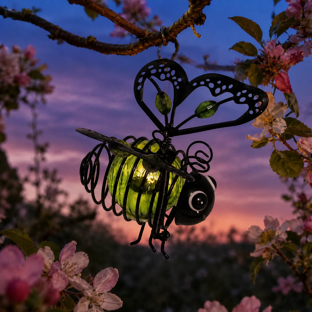 Beeloom – Solar Hanging Bee Lamp for Garden