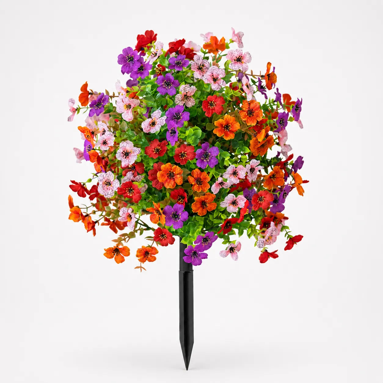 Blomora – Artificial Flower Stake Bouquet for Garden & Porch