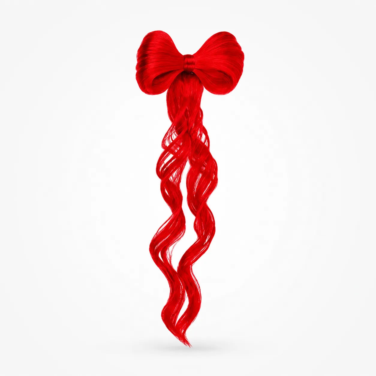 Lunavia – Bow Clip On Ponytail Hair Extension with Long Waves