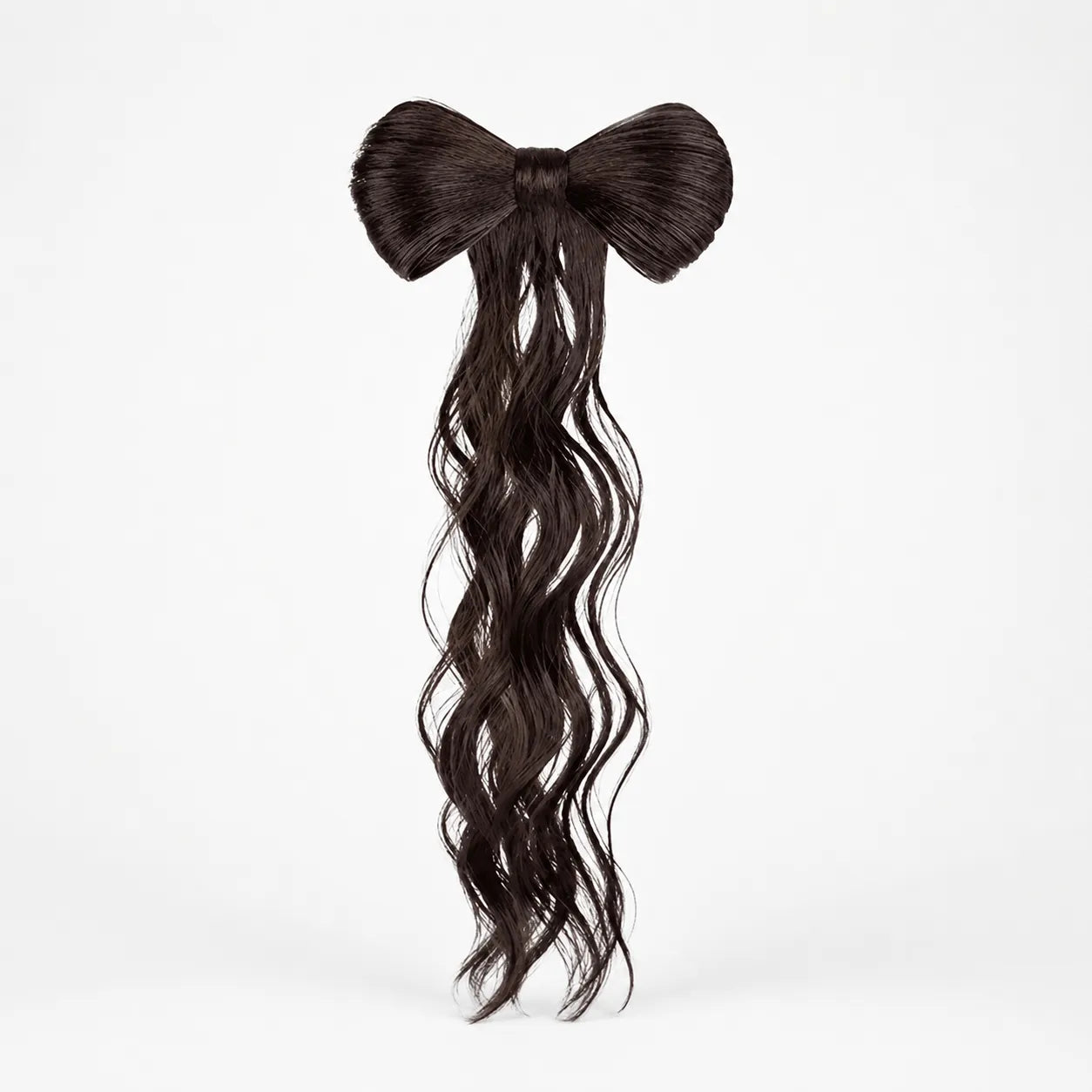 Lunavia – Bow Clip On Ponytail Hair Extension with Long Waves