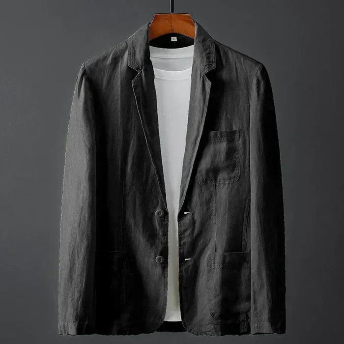 Aiden – Elegant Premium Linen Blazer