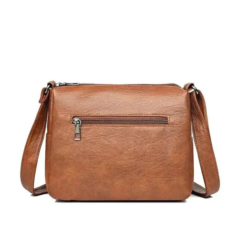 Lux | Trendy Heart Accent Crossbody Bag