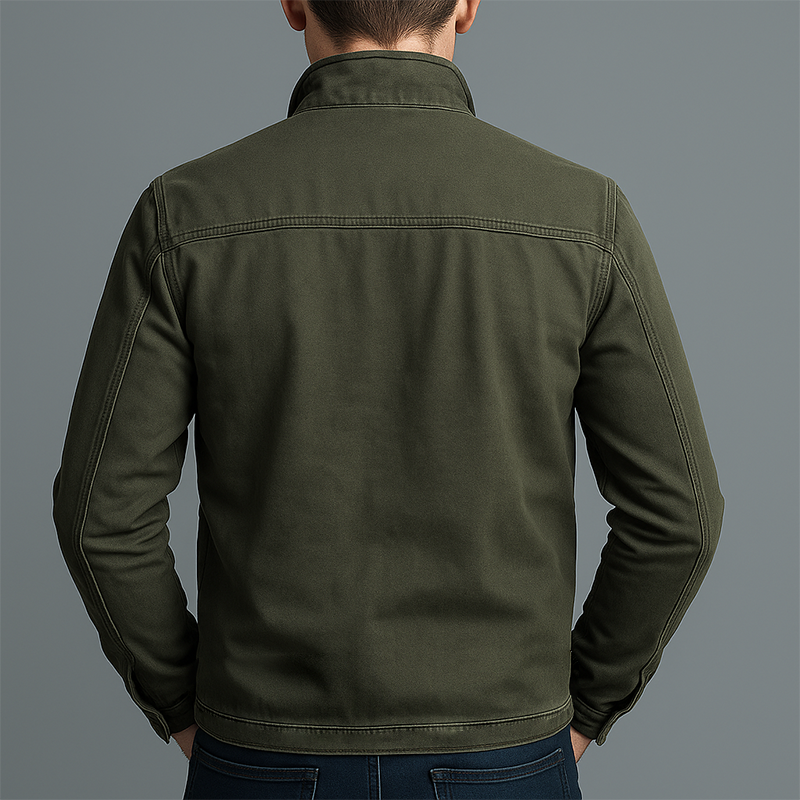 Gertrud™ | Vintage Cotton Zip Jacket