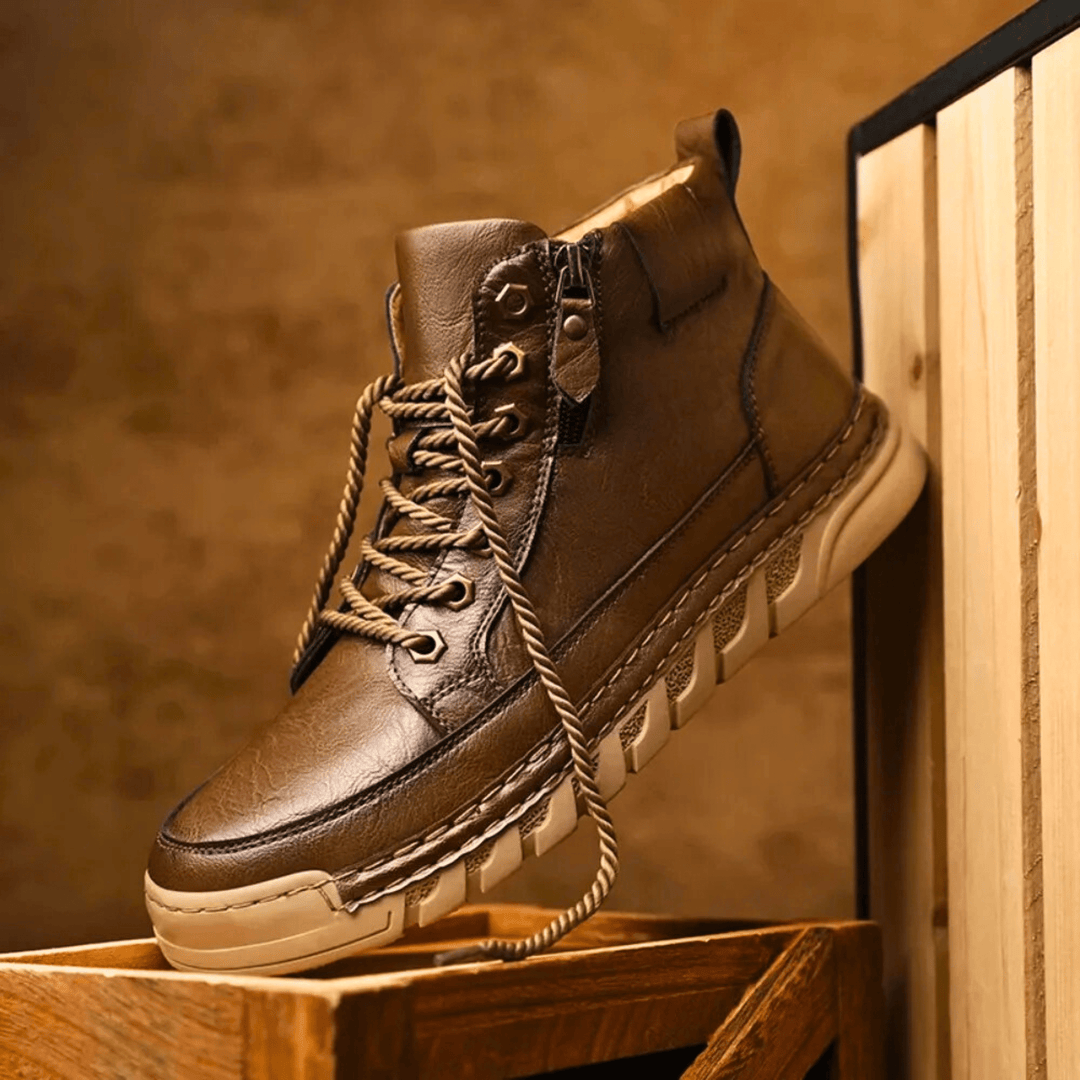 Buffon - Premium Leather Urban Ankle Boots