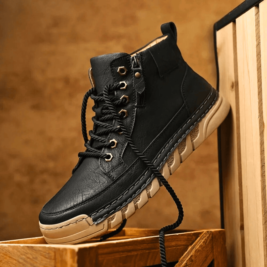Buffon - Premium Leather Urban Ankle Boots