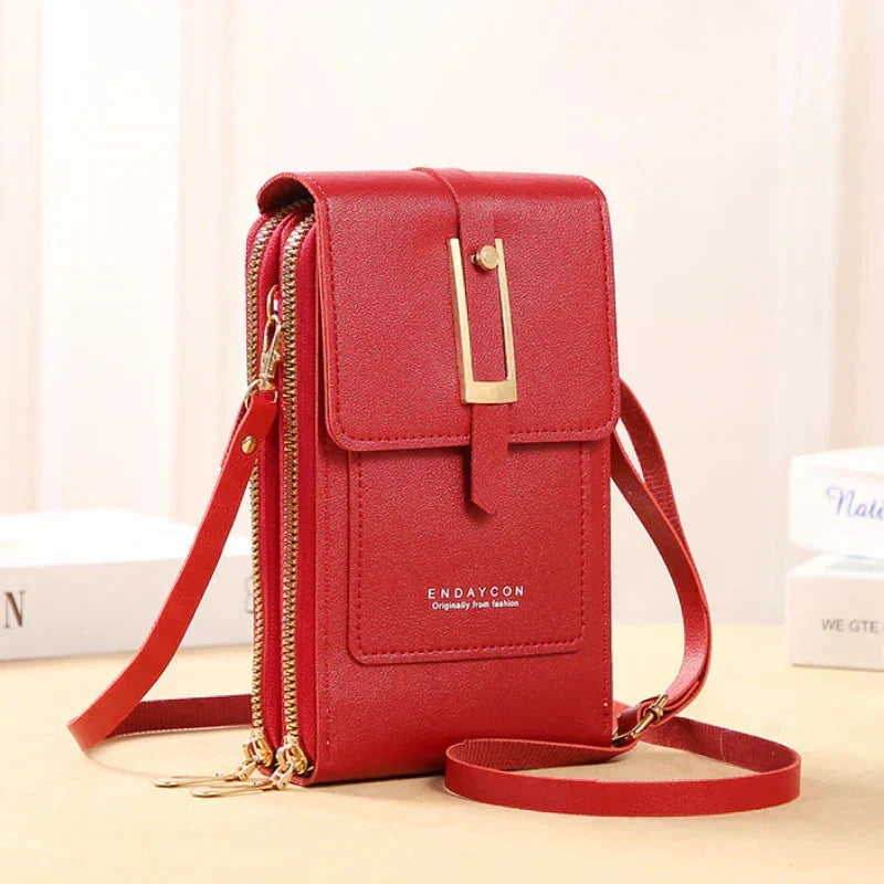 Afton | Touch Screen Cell Phone Shoulder Bag