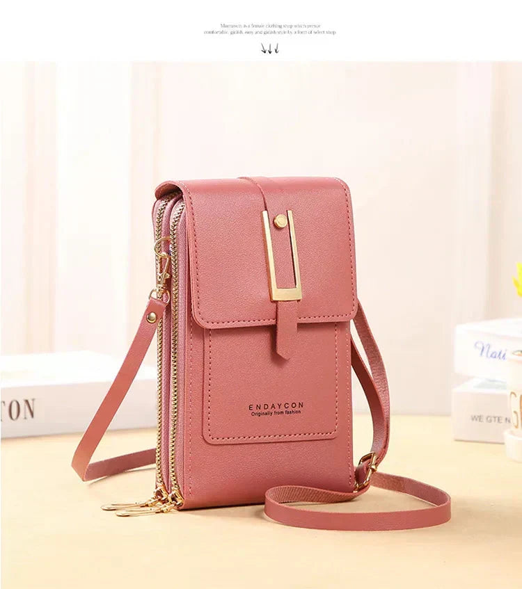 Afton | Touch Screen Cell Phone Shoulder Bag