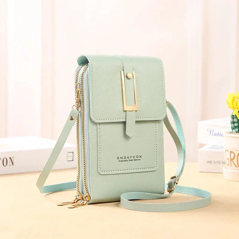 Afton | Touch Screen Cell Phone Shoulder Bag
