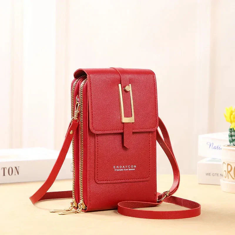 Afton | Touch Screen Cell Phone Shoulder Bag