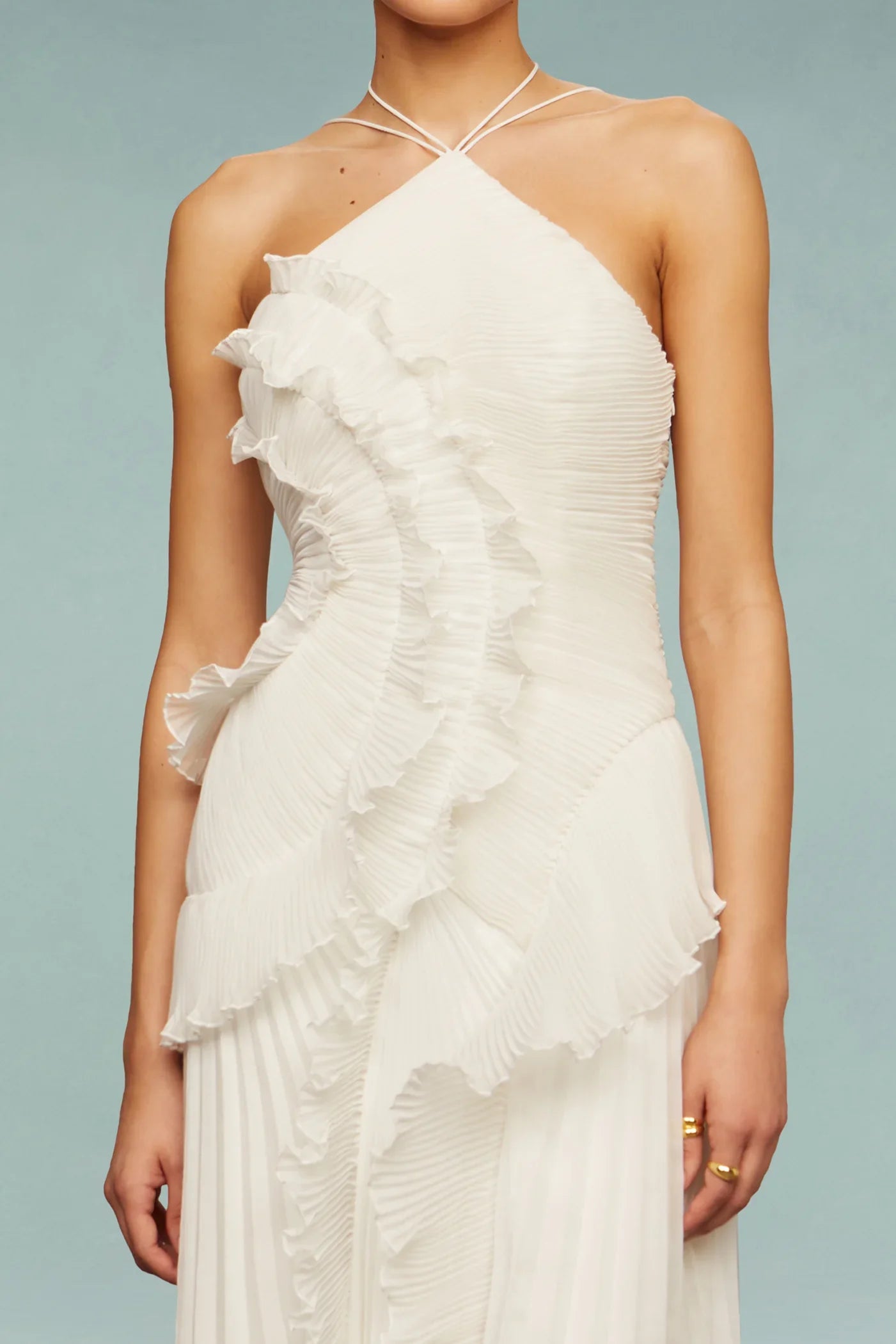 Amelia | Women's One Shoulder Maxi Wedding Guest Dress
