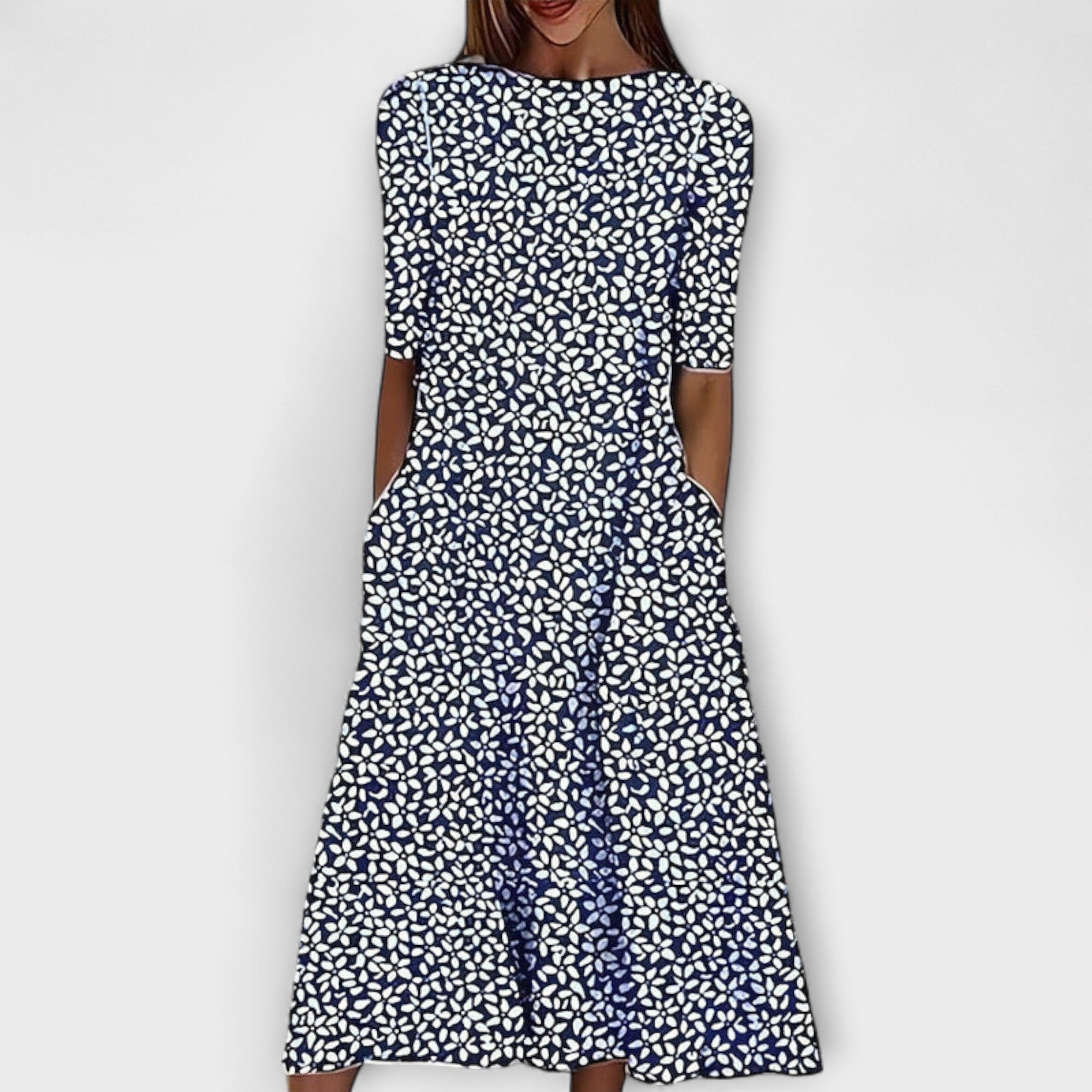 Adelina - Flower Dress Coast